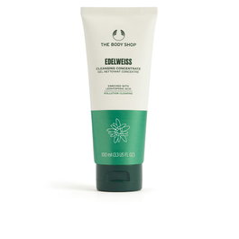 The Body Shop EDELWEISS cleansing concentrate - Limpiador facial en gel, 95% ingredientes de origen natural, con Edelweiss, para todo tipo de pieles, 100 ml