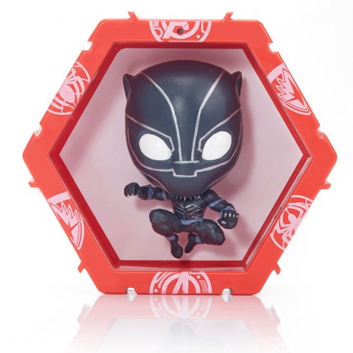 WOW! Stuff Figura Marvel Black Panther Pod - Figura LED con sensor de movimiento, coleccionable