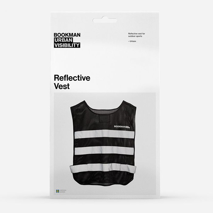 Bookman Chaleco Reflectante para Correr, Visibilidad 360°, Transpirable, Talla XS/S Bookman Chaleco Reflectante para Correr, Visibilidad 360°, Transpirable, Talla XS/S