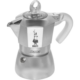 Bialetti Dama Pure Ice 3TZ Espresso Maker Silver