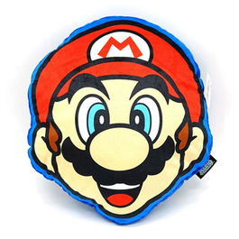 New Import Cojin 3d Mario Aprox 40 x 40 cm