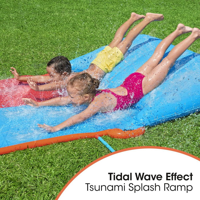 Bestway Tsunami Doble Pista Deslizante 488x138 cm