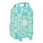 Mochila Infantil Safta Dino Verde 20 x 28 x 8 cm
