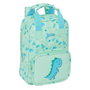 Mochila Infantil Safta Dino Verde 20 x 28 x 8 cm