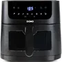 Domo DO540FR Freidora de Aire Caliente, 6L, Pantalla Digital, 8 Programas, Deli-Fryer