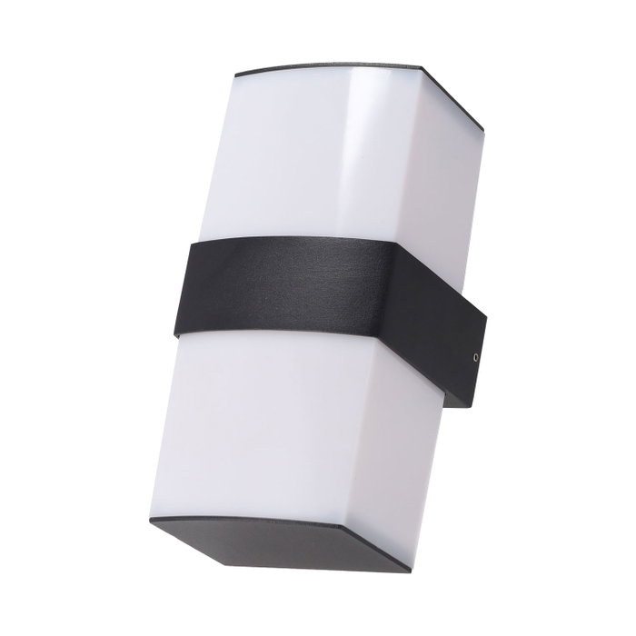 Aplique LED Ussuriysk 2x6W Exterior Aluminio 1200 Lumenes con Chip COB