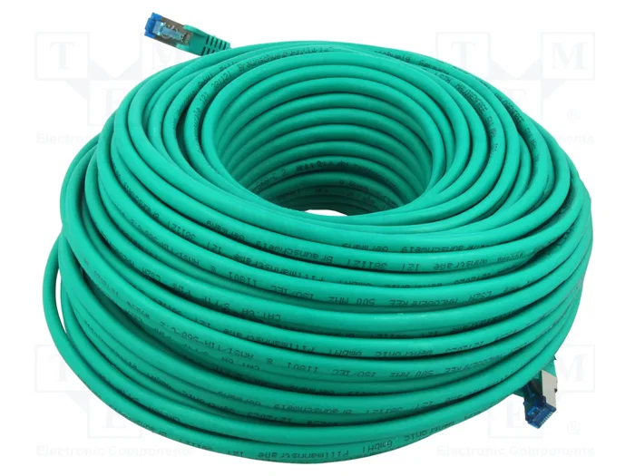GOOBAY Patch Cord Cat 6a S/FTP 50m Verde