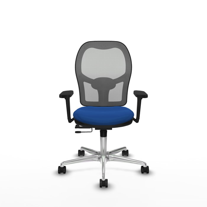 PIQUERAS Y CRESPO Silla de oficina Jorquera Azul y Gris PIQUERAS Y CRESPO Silla de oficina Jorquera Azul y Gris