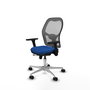 PIQUERAS Y CRESPO Silla de oficina Jorquera Azul y Gris