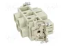 HARTING Han K 4/2 Pin Female Insert - Plantilla de contacto HDC hembra