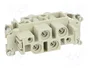 HARTING Han K 4/2 Pin Female Insert - Plantilla de contacto HDC hembra