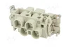 HARTING Han K 4/2 Pin Female Insert - Plantilla de contacto HDC hembra