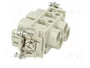 HARTING Han K 4/2 Pin Female Insert - Plantilla de contacto HDC hembra