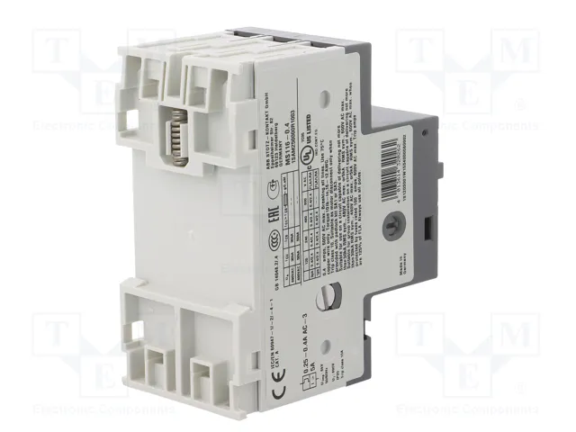 ABB MS116-0.4 Interruptor Motorizado 0,09kW 208÷690VAC