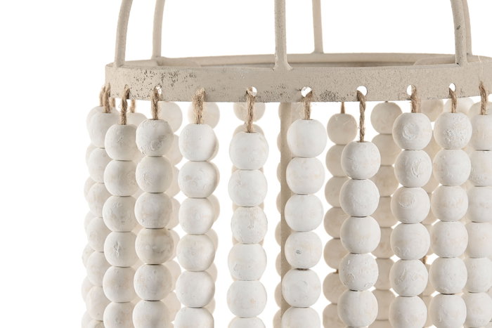 DKD Home Decor Lámpara de Sobremesa Metal Blanco