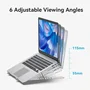 Vention Soporte KDMI0 para Portátil y Tablet hasta 17 pulgadas, Plata