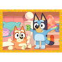 Clementoni Puzzle Progresivo 4 en 1 Bluey 21530 - 12, 16, 20 y 24 Piezas para Niños +3 Años