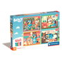 Clementoni Puzzle Progresivo 4 en 1 Bluey 21530 - 12, 16, 20 y 24 Piezas para Niños +3 Años