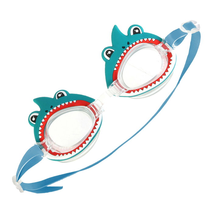 Jet Lag Gafas de Natación Infantiles con Diseños Divertidos (Cangrejo, Tiburón, Unicornio, Flamenco) Ajustables