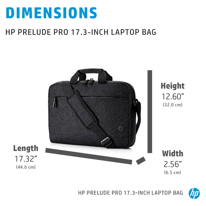 HP Prelude Bolsa para Portátil de 17,3 Pulgadas - Gris HP Prelude Bolsa para Portátil de 17,3 Pulgadas - Gris