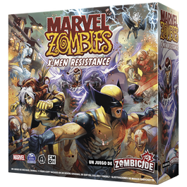 CMON Marvel Zombies: X-Men Resistance Juego de Mesa Cooperativo para 1-6 Jugadores Edad 14+