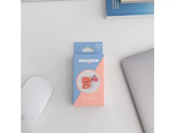 Wondee Memoria usb mr wonderful 32gb panda rojo