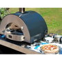 Alfa Forni Classico 2 Pizze Hybrid Horno para pizza piedra refractaria slate gray