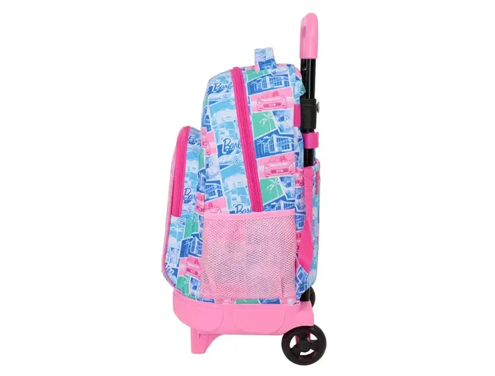 Safta Mochila Grande con Ruedas Compact Extraible Barbie Escolar 450x330x220 mm