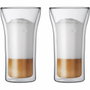 Bodum Juego de 2 vasos Assam Doble pared Transparente