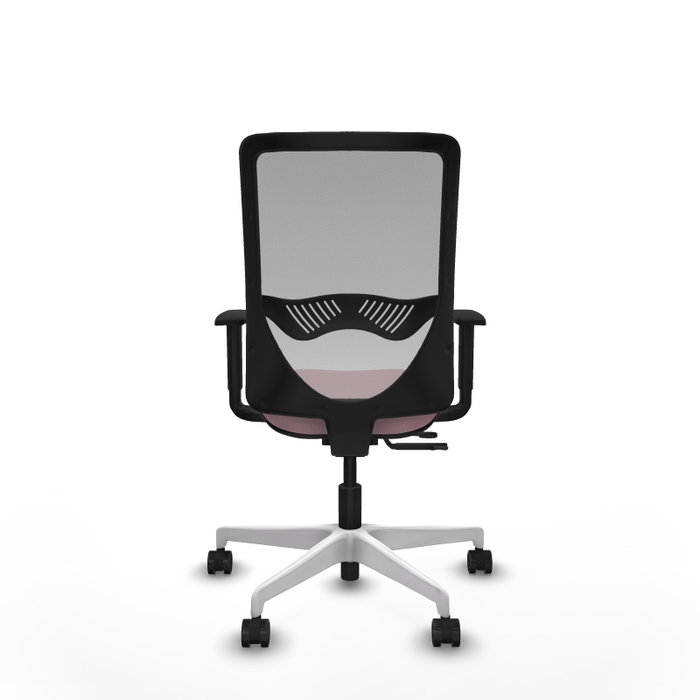 PIQUERAS Y CRESPO Silla de oficina Zulema Rosa y Gris PIQUERAS Y CRESPO Silla de oficina Zulema Rosa y Gris