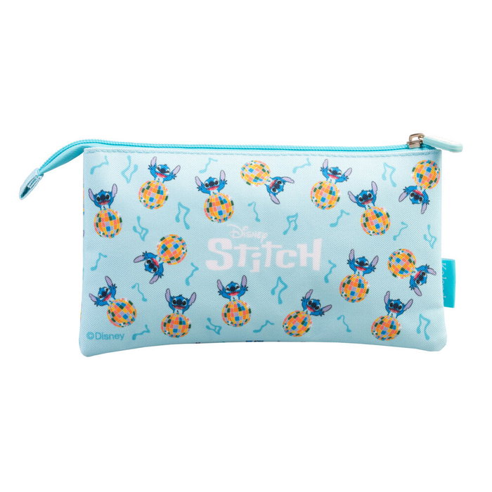 ERIK Portatodo Stitch Disney triple con tres compartimentos