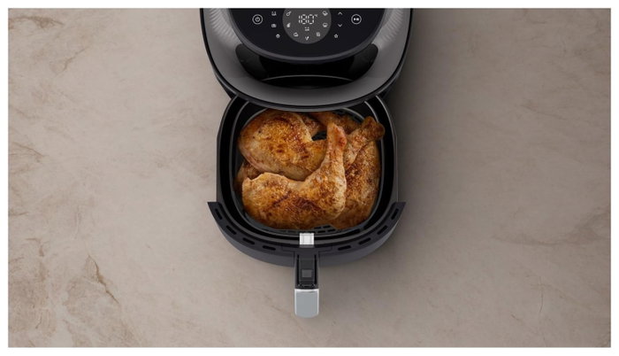 Philips Airfryer NA332 00 de 6,2L 1700W Negro y Cobre Philips Airfryer NA332 00 de 6,2L 1700W Negro y Cobre