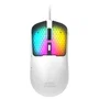 Mars Gaming MM-VIPERW Ratón Gaming Ultraligero Blanco RGB