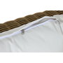 DKD Home Decor Conjunto de Sofá de 4 Piezas en Ratán Sintético y Olefin Marrón Claro/Beige