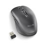 NGS Evo Rust Black Ratón Inalámbrico Recargable Negro
