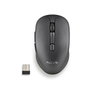 NGS Evo Rust Black Ratón Inalámbrico Recargable Negro