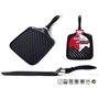 MAGEFESA BLACK ASADOR 27 CUADRADO ACERO ESMALT INDUC