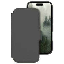 dbramante 1928 Lynge MS ICON Funda Folio para iPhone 17, Verde, Compatible MagSafe