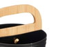 Kinvara Portautensilios Doble Asa Negro 14.5 x 22.5 x 15 cm (Set de 8)