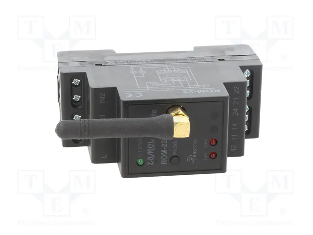 ZAMEL ROM-22 Receptor inalámbrico para raíl DIN EXTA LIFE ZAMEL ROM-22 Receptor inalámbrico para raíl DIN EXTA LIFE