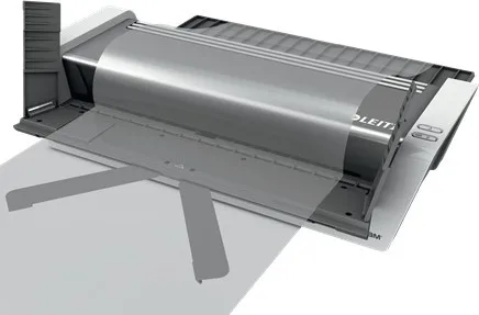 Leitz ILAM Touch 2 Turbo DIN A3 Plastificadora con 4 rodillos, hasta 250 mc, blanco/plata