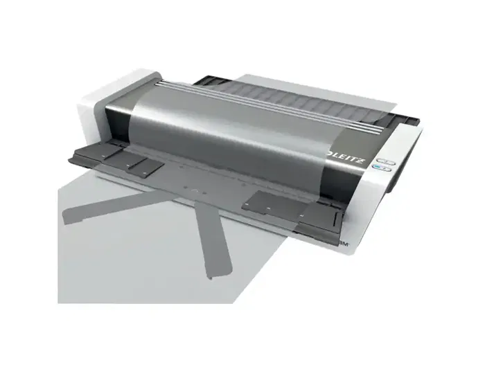 Leitz Plastificadora iLAM Touch 2 Turbo DIN A3 4 Rodillos hasta 250 micras Color Blanco/Plata