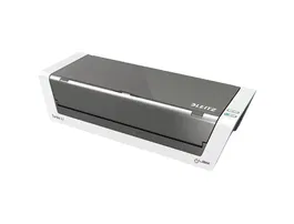Leitz Plastificadora iLAM Touch 2 Turbo DIN A3 4 Rodillos hasta 250 micras Color Blanco/Plata