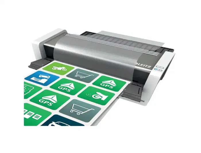 Leitz Plastificadora iLAM Touch 2 Turbo DIN A3 4 Rodillos hasta 250 micras Color Blanco/Plata