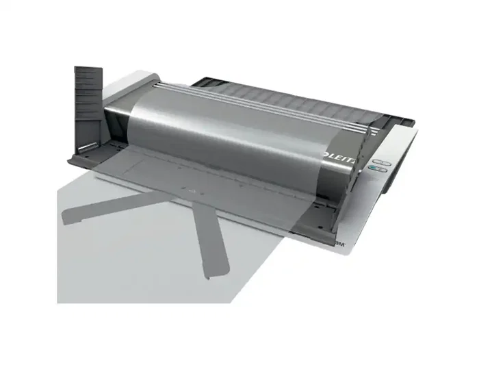Leitz Plastificadora iLAM Touch 2 Turbo DIN A3 4 Rodillos hasta 250 micras Color Blanco/Plata