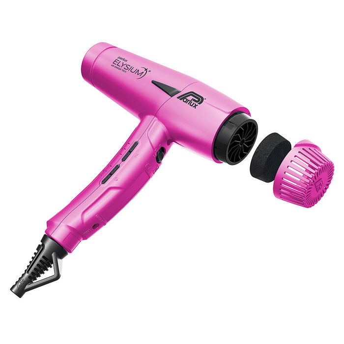 Parlux Elysium Secador de Pelo Profesional Digital 2300W 9 Velocidades 9 Temperaturas Fucsia
