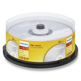 Philips CD-R 700MB 80Min 52x SP (25 unidades)