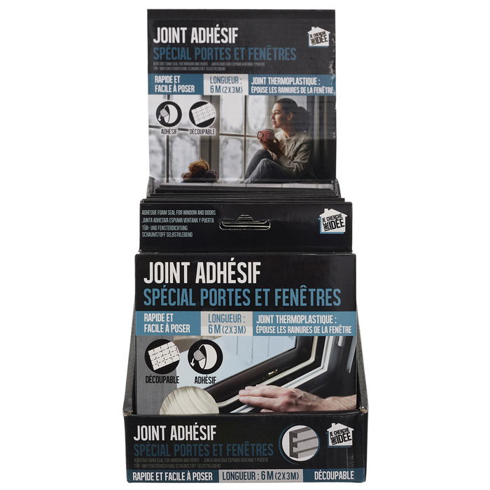 Je cherche une Idee Cinta Aislante Adhesiva para Puertas y Ventanas 6 Metros
