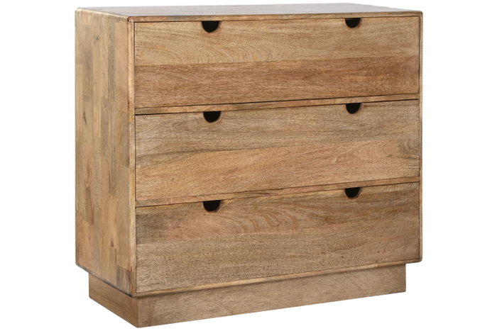 DKD Home Decor Cómoda Urban Softedges Marrón 100 x 40 x 90 cm