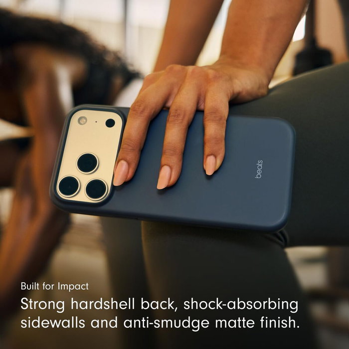 Apple Beats funda con MagSafe y Control de Cámara para iPhone 17 Pro, Bedrock Blue